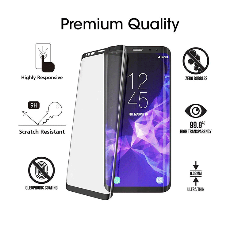 Alternative view of Samsung Galaxy S9 Panzerglas Schutzfolie