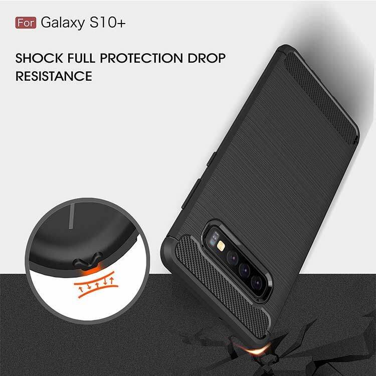 Samsung Galaxy S10 Hülle - Carbon Fiber Design – Bild 6