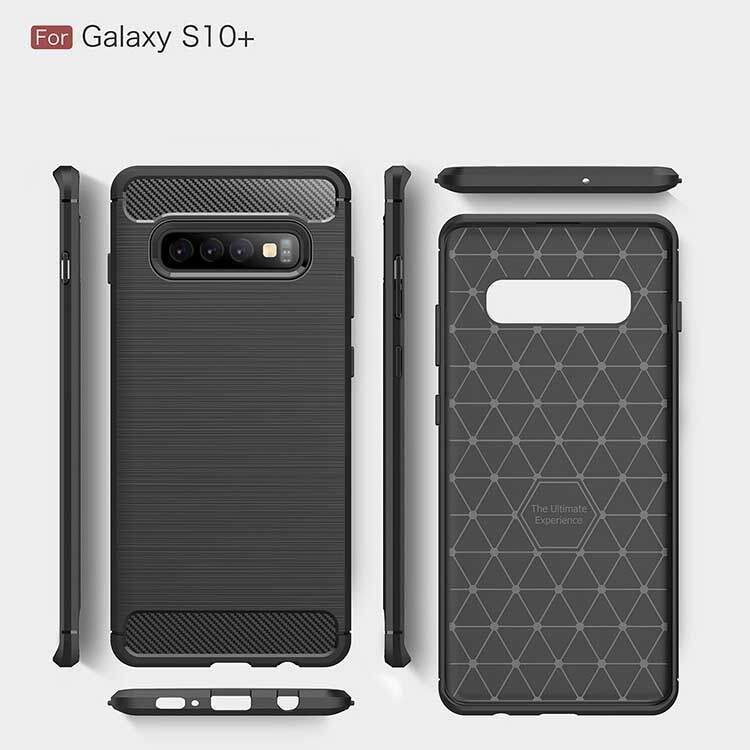 Samsung Galaxy S10 Hülle - Carbon Fiber Design – Bild 3