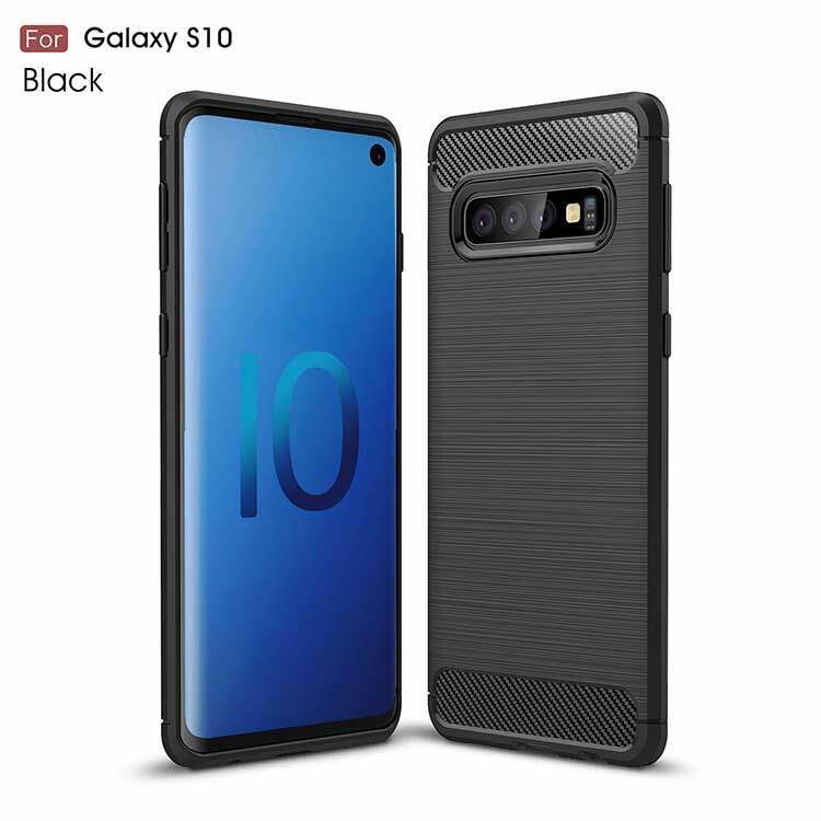 Samsung Galaxy S10 Hülle - Carbon Fiber Design