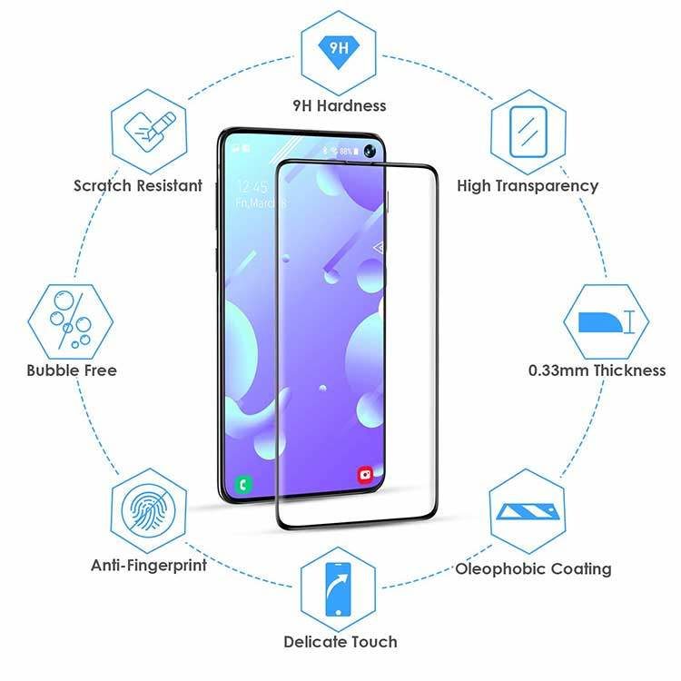 Samsung Galaxy S10e Panzerglas 5D Folie – Bild 3
