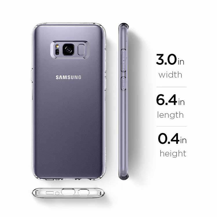 Samsung Galaxy S8 Hülle Transparent – Bild 4