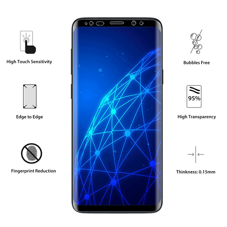 Samsung Galaxy S9 Plus Schutzfolie – Bild 3