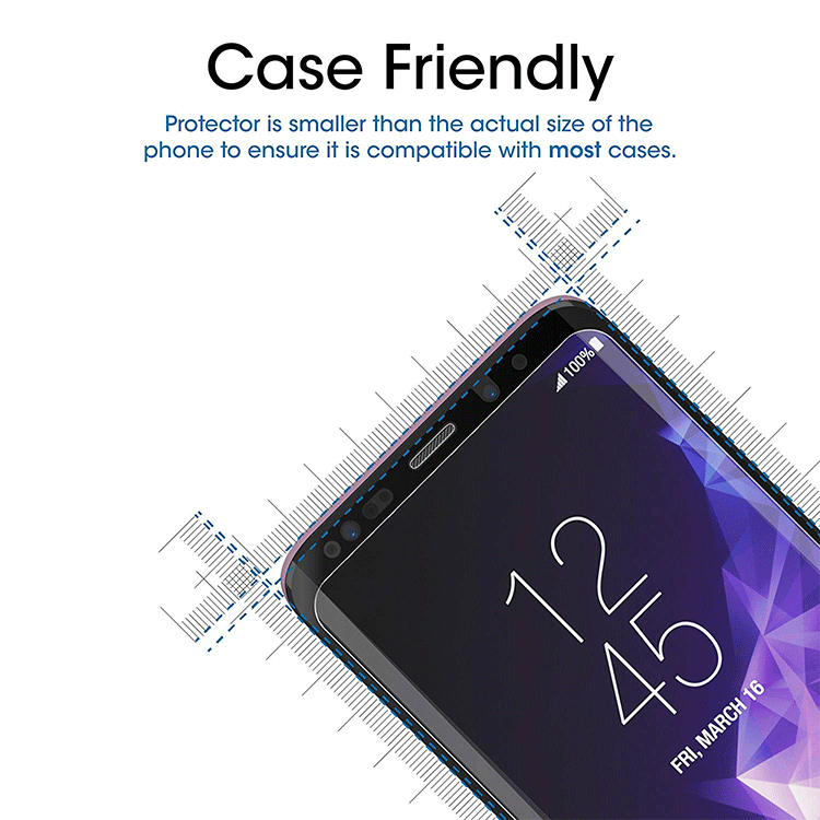 Samsung Galaxy S9 Plus Panzerglas – Bild 5