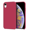 iPhone XS MAX Silikon Case Hülle - Burgundy