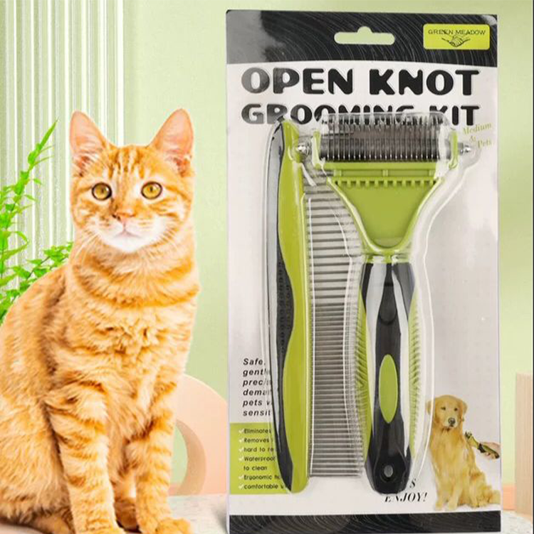 Alternative view of Unterfellbürste Entfilzungsstriegel für Hunde & Katzen
