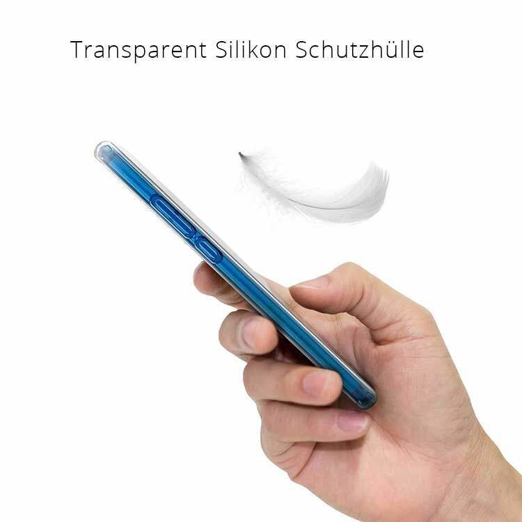 Huawei P20 Lite Case Clear Durchsichtige TPU – Bild 5