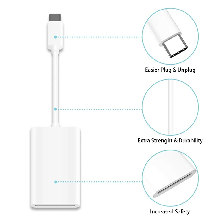 Alternative view of USB C auf SD / Micro SD Kartenlesegerät
