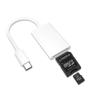 USB C auf SD / Micro SD Kartenlesegerät