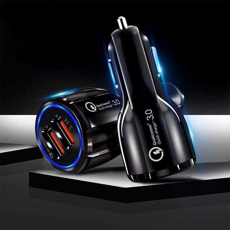 Universal KFZ Auto USB Dual Schnellladegerät - (30W)