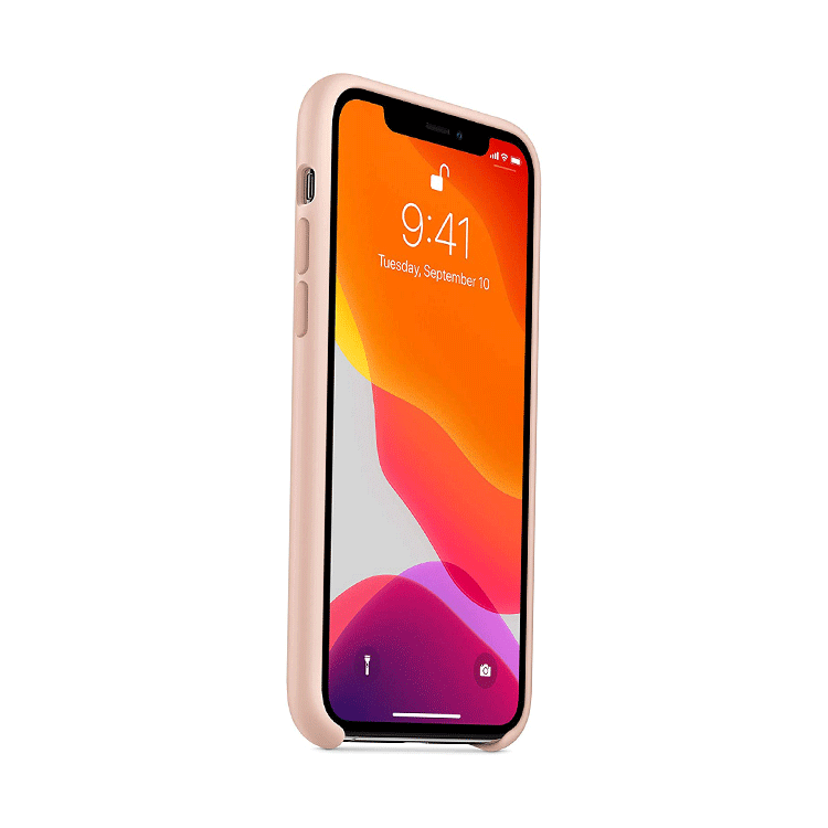 Alternative view of iPhone 12 Pro Max Silikonhülle (Rosa)