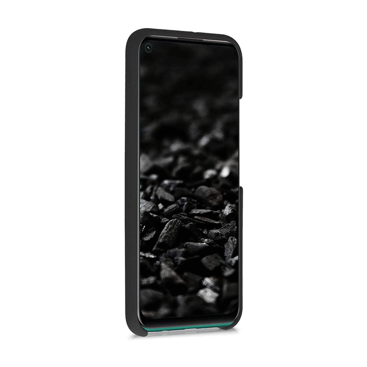 Huawei Nova 6SE/7i/ P40 Lite Gummi Case Schutz Hülle - Schwarz (matt)