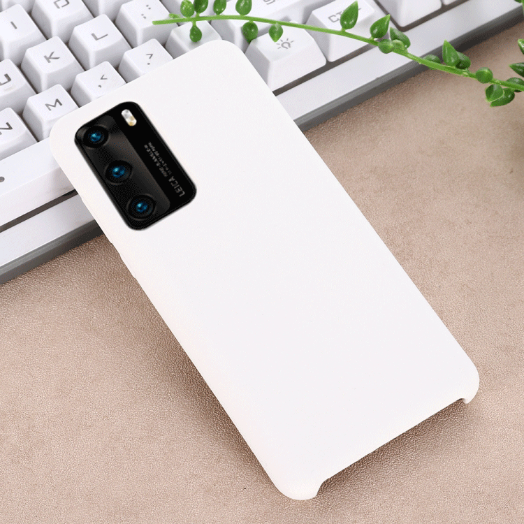 Alternative view of Huawei P40 Silikon Case Hülle - Weiss (matt)