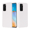 Huawei P40 Silikon Case Hülle - Weiss (matt)