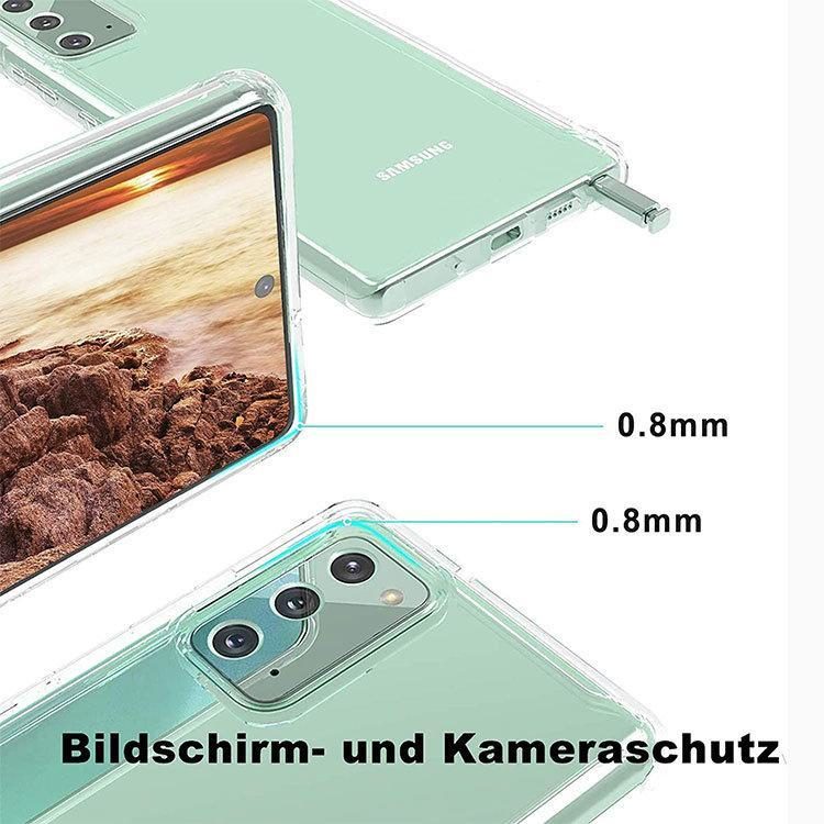 Alternative view of Samsung Galaxy Note 20 Hülle Transparent