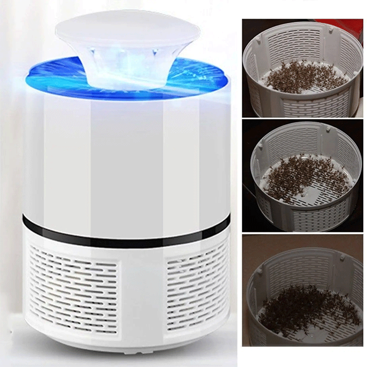 Moskito Killer Licht Elektrischer Insektenvernichter  - Weiss – Bild 4