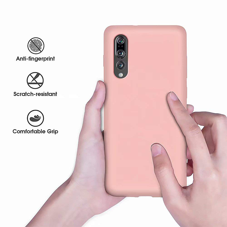 Alternative view of Huawei P20 pro Gummi Case Schutz Hülle - Rosa (matt)