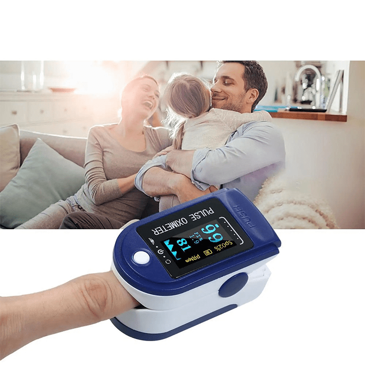 Finger Pulsoximeter Sauerstoff (SpO2) Pulsfrequenz Messgerät – Bild 5