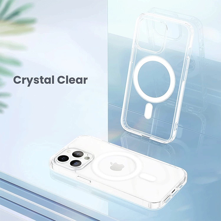 Alternative view of iPhone 14 MagSafe Crystal Hardcase Hülle