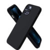 iPhone 13 Mini Silikon Case Hülle - Schwarz