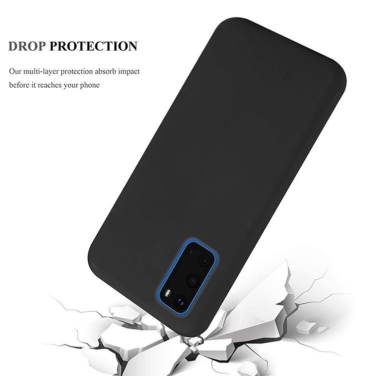 Samsung Galaxy S20 Ultra Gummi Case Schutz Hülle- Schwarz (matt) – Bild 6