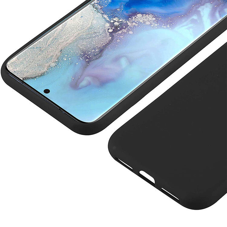 Samsung Galaxy S20 Ultra Gummi Case Schutz Hülle- Schwarz (matt) – Bild 4