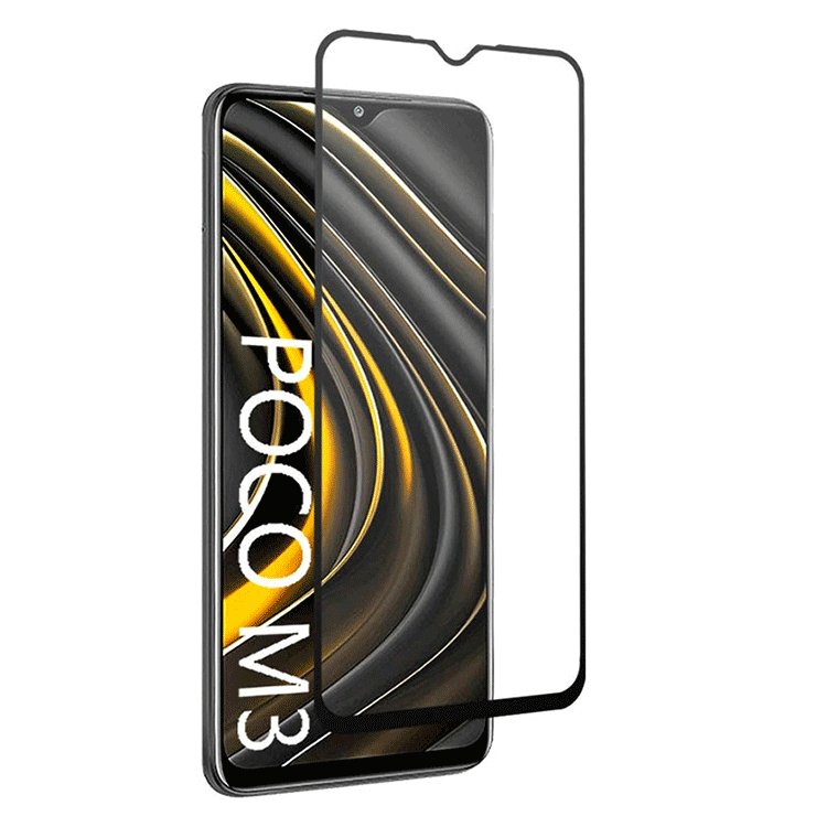 Xiaomi Poco M3 Glas Display Schutzfolie
