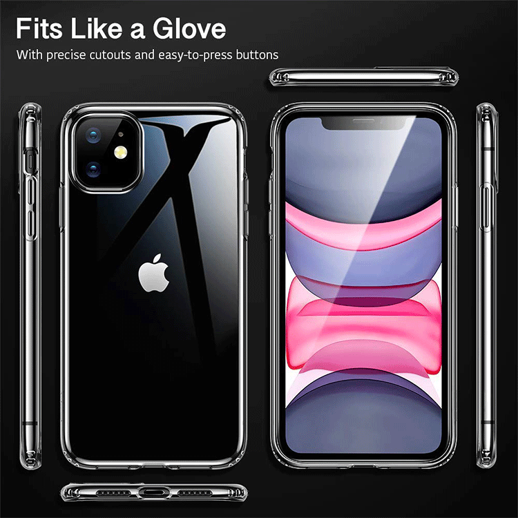 iPhone 13 Hülle  - Dünne klare weiche TPU Schutzhülle – Bild 5