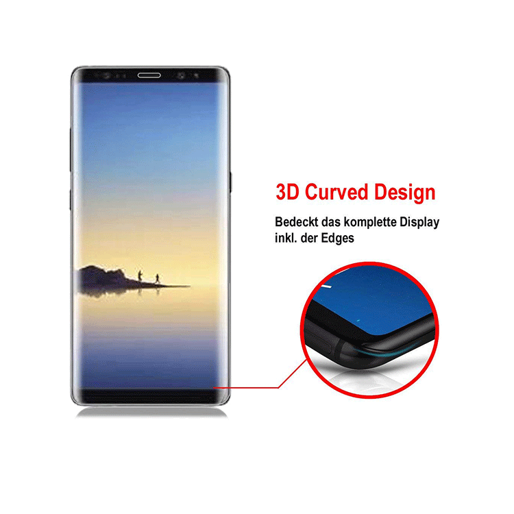 Samsung Galaxy Note 8 ( full cover ) Panzerfolie – Bild 3