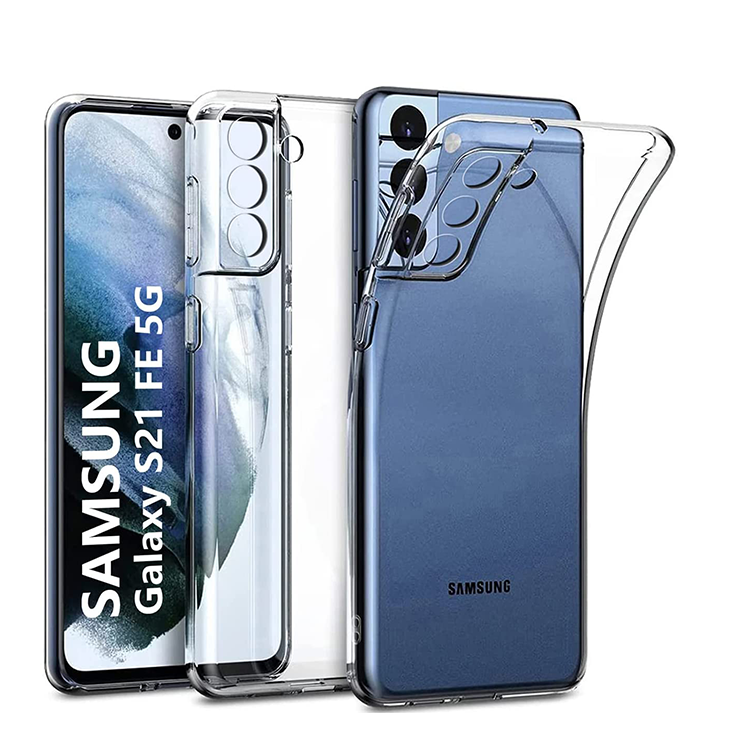 Samsung Galaxy S21 FE Hülle  mit Kameraschutz
