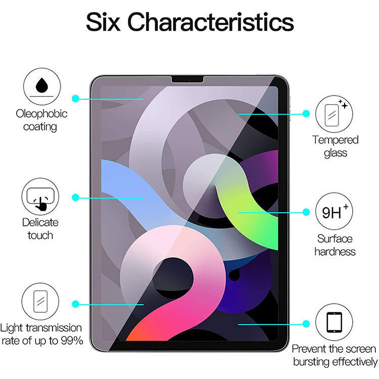 iPad Air 10.9" (2020) / iPad Pro 11" Panzer Glas – Bild 4