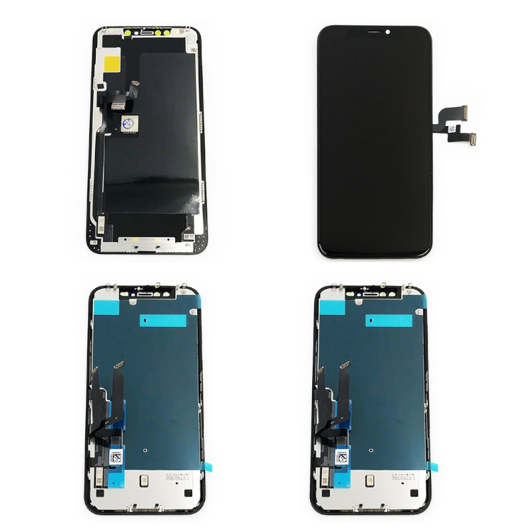 iPhone 12 Ersatzdisplay (Digitizer, OLED, Rahmen) - Schwarz – Bild 3