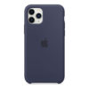 iPhone 11 Max Pro Silikonhülle - Dunkel Blau