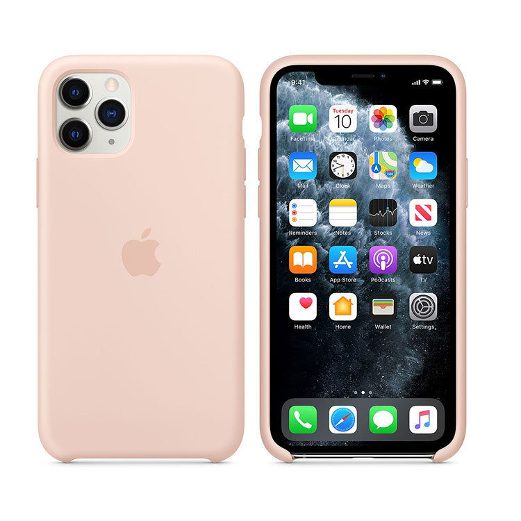 Alternative view of iPhone 11 Max Pro Silikonhülle - Rosa