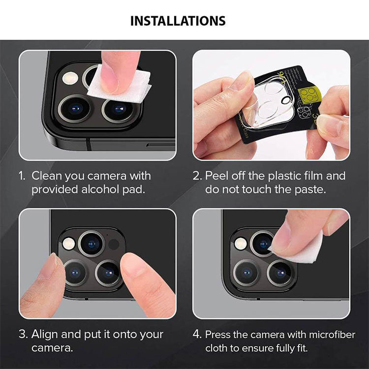 iPhone 12 Kamera Schutzfolie – Bild 5