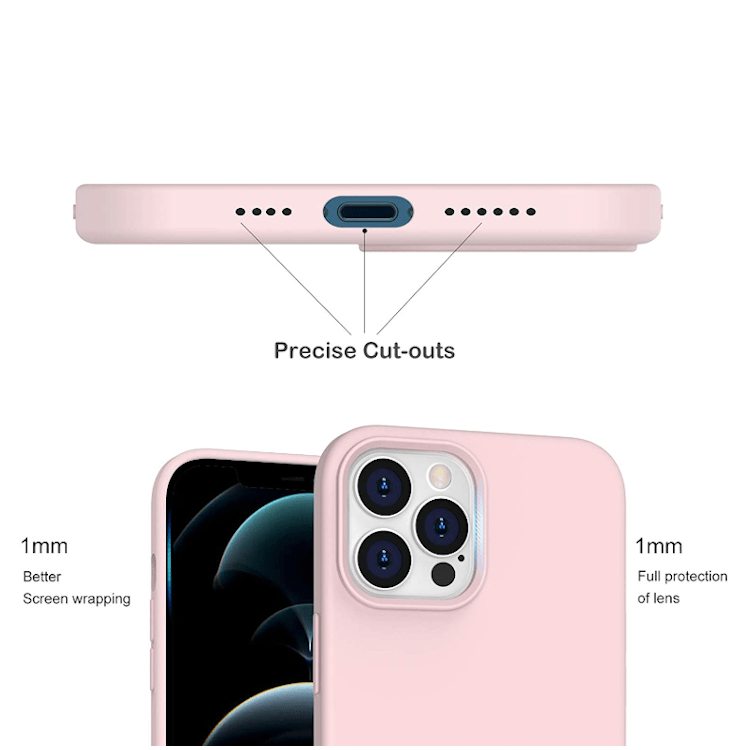 Alternative view of iPhone 14 Plus Silikon Case Hülle - Rose
