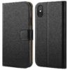 iPhone XR Echtleder Tasche Flipcover