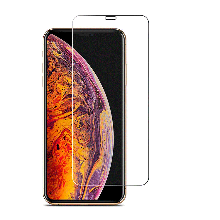iPhone X / XS Panzerglas Schutzfolie full cover