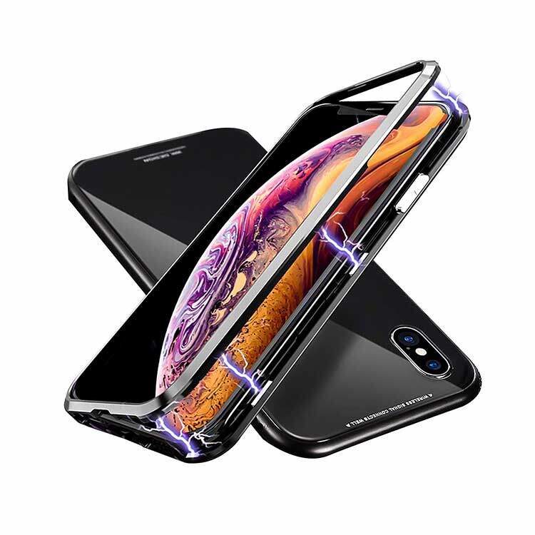 iPhone XS Max Magnetische Alu Schutzhülle