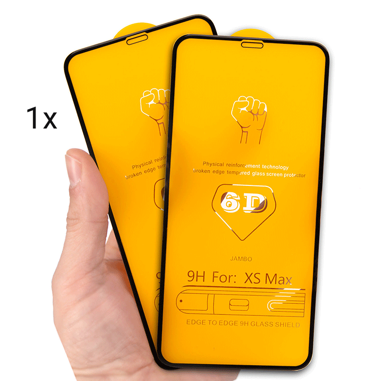 Alternative view of iPhone XS Max Panzerglas 5D