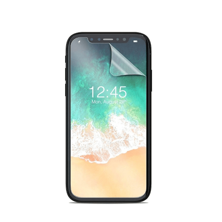 (2er Set) iPhone XR Vollbild Display Schutzfolie Soft PET