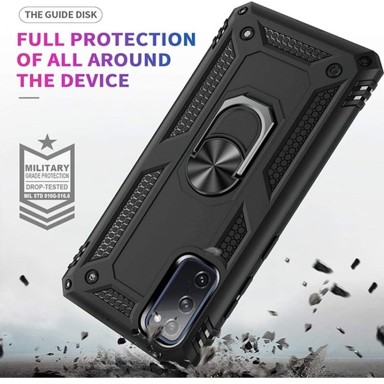 Alternative view of Samsung S20 FE,Hardcase 360 Grad Ring Halter - Schwarz