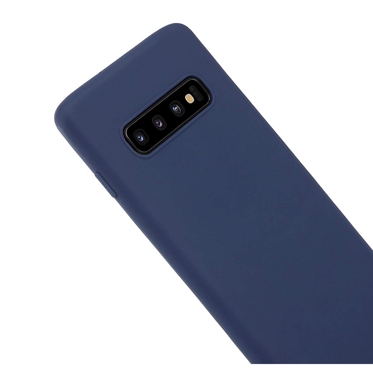 Samsung Galaxy S10 Gummi Case Schutz Hülle- Nevy blau (matt) – Bild 3