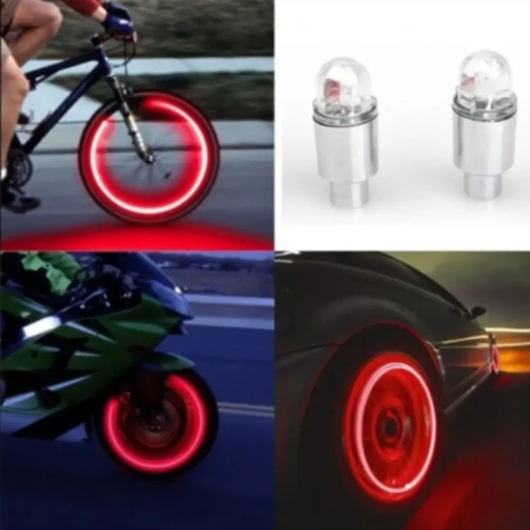 2 STÜCK WASSERFESTE LED REIFENVENTIL STAMMKAPPEN – Bild 3
