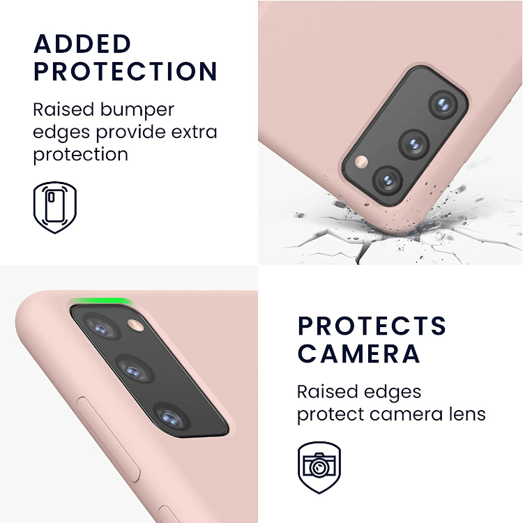Samsung Galaxy S20 FE TPU Silikon Case - (Rosa)