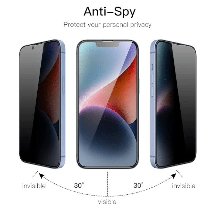 iPhone 14 & 14 Pro Privacy Panzerglas - (1Stk.)