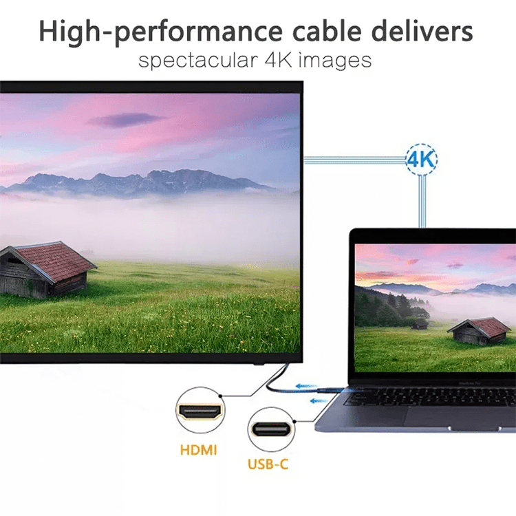 Type C USB-C auf HDMI 4K