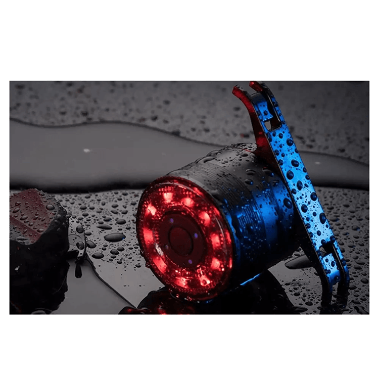 2in1 USB Velo Fahrrad Rücklicht LED Warnlicht Rot – Bild 5