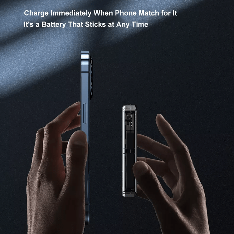 Magnetische 5000mAh Powerbank - Transparent