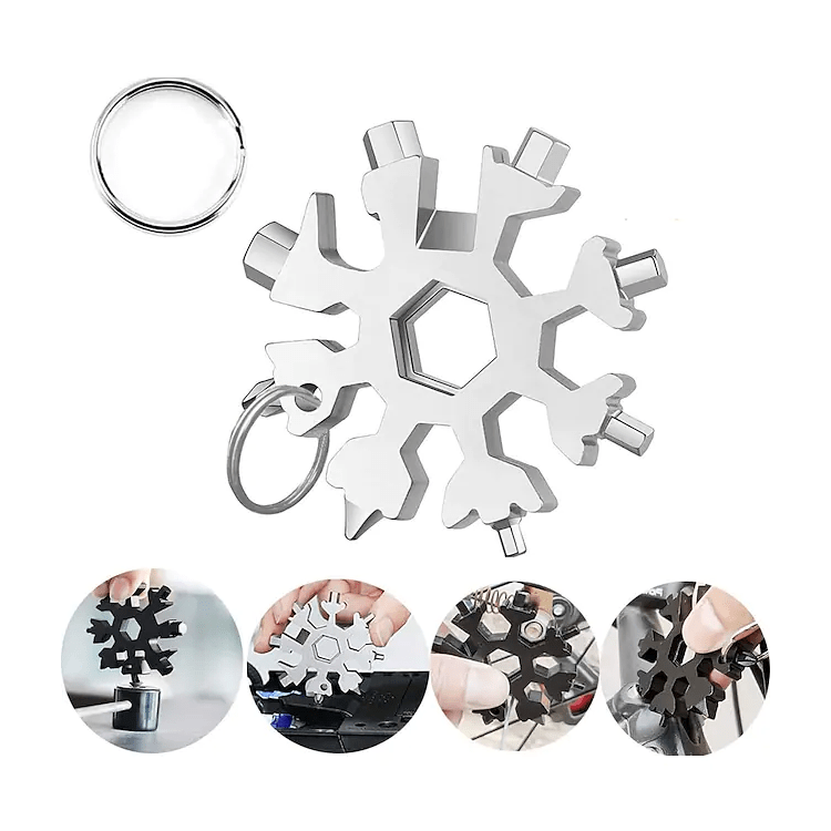18-in-1 Tragbaresl Multi-Tool Schneeflocke